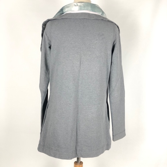Lululemon Savasana Wrap Cotton Blend Snap Button Jacket Size 4 - Picture 3 of 7